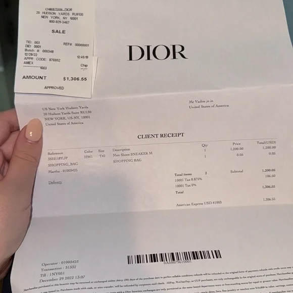 DIOR High-Top Sneakers - Picture 7 of 7